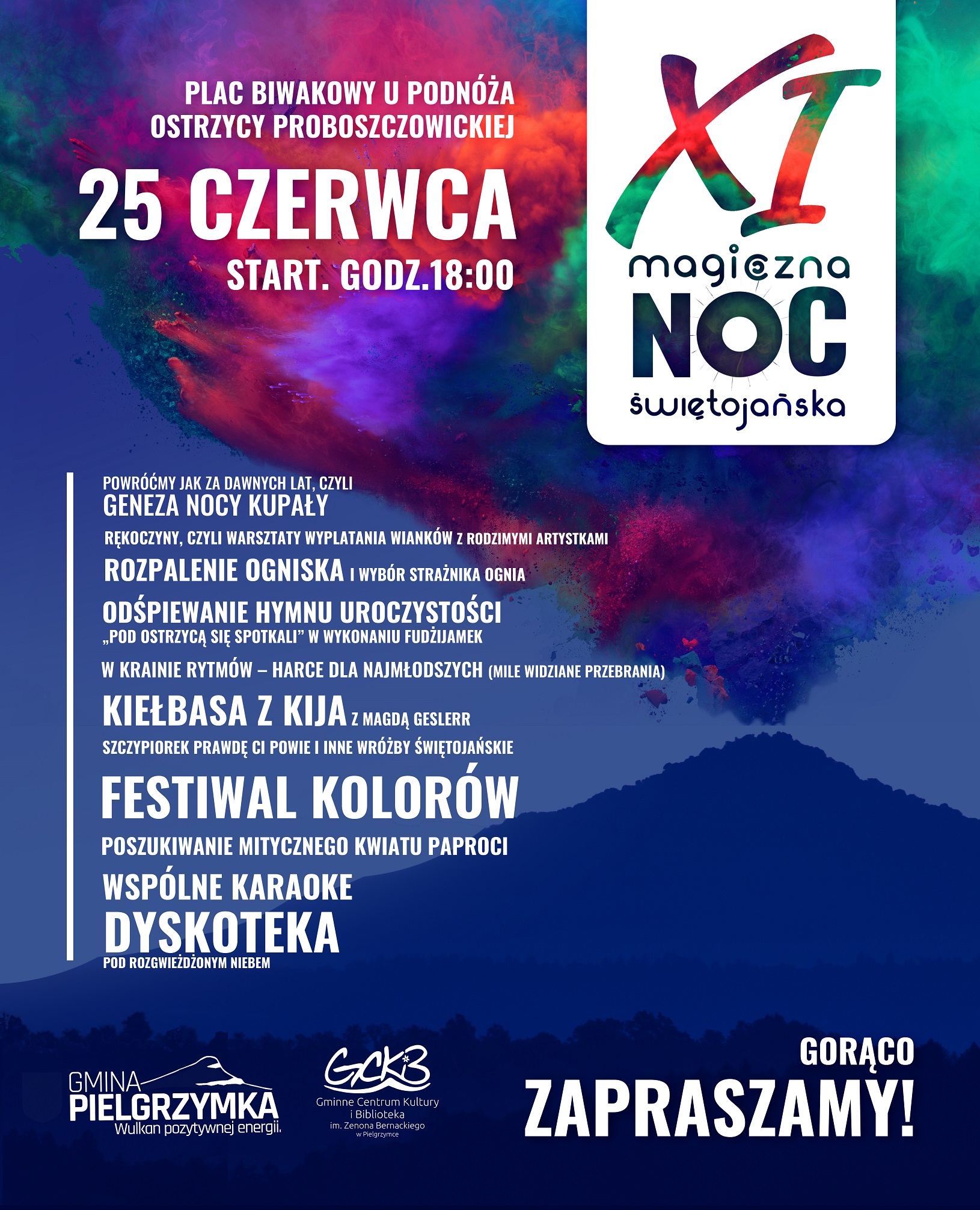 plakat noc swietojanska