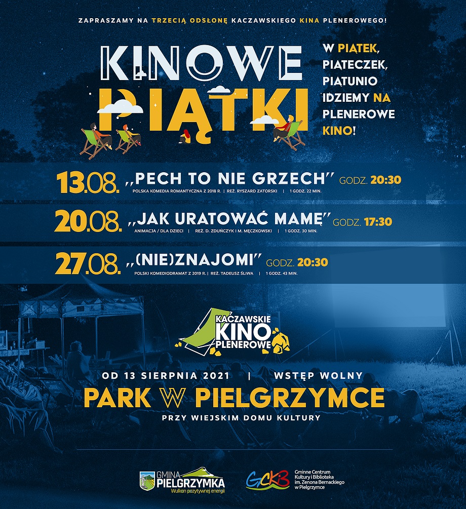 kaczawskie kino plenerowe plakat