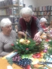 Warsztaty Bożonarodzeniowe dla seniorów w Nowej Wsi Grodziskiej